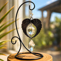 Angel Wings Memorial Suncatcher with Stand – Sympathy Gift for Loss of a Loved One