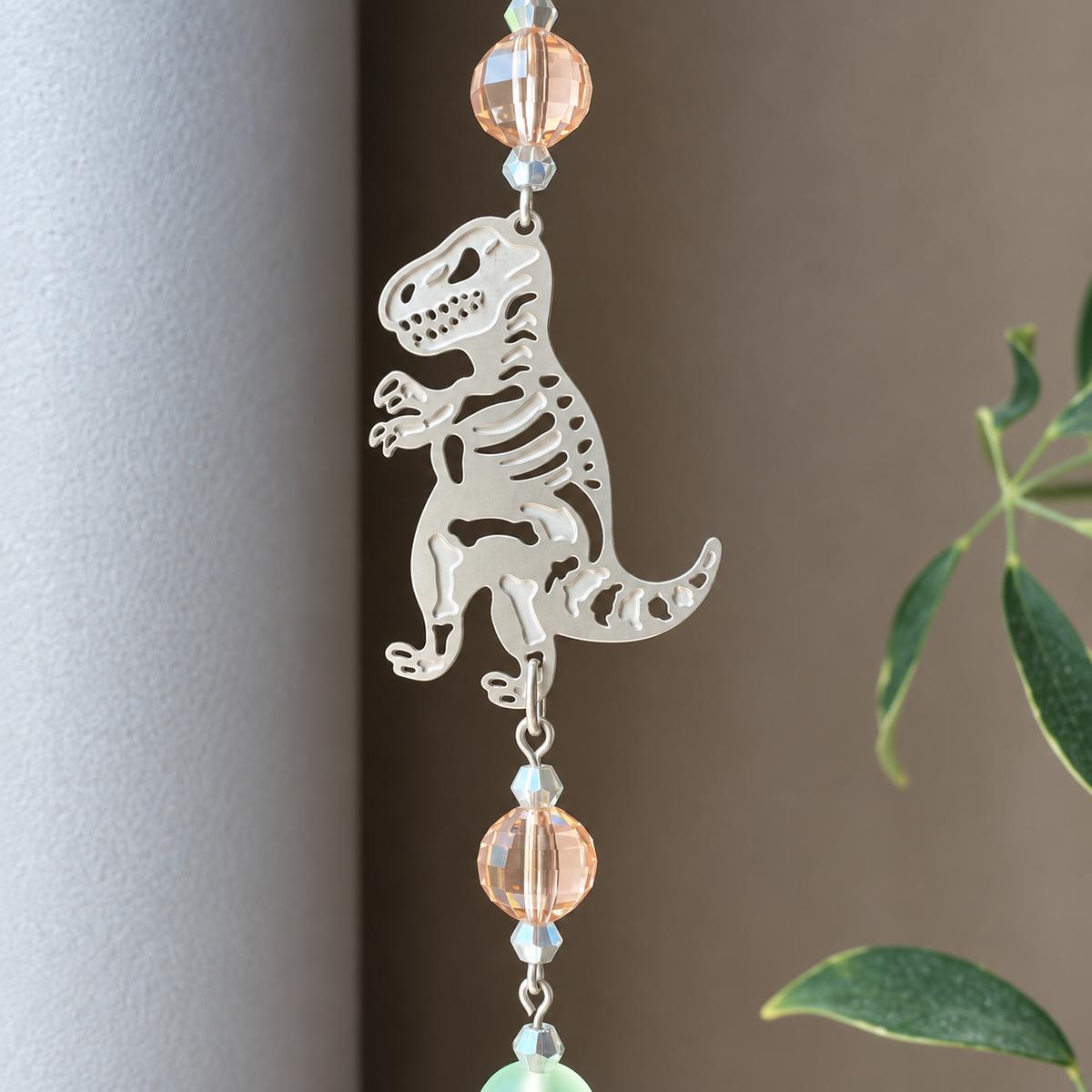 T-Rex Dinosaur Crystal Suncatcher for Kids