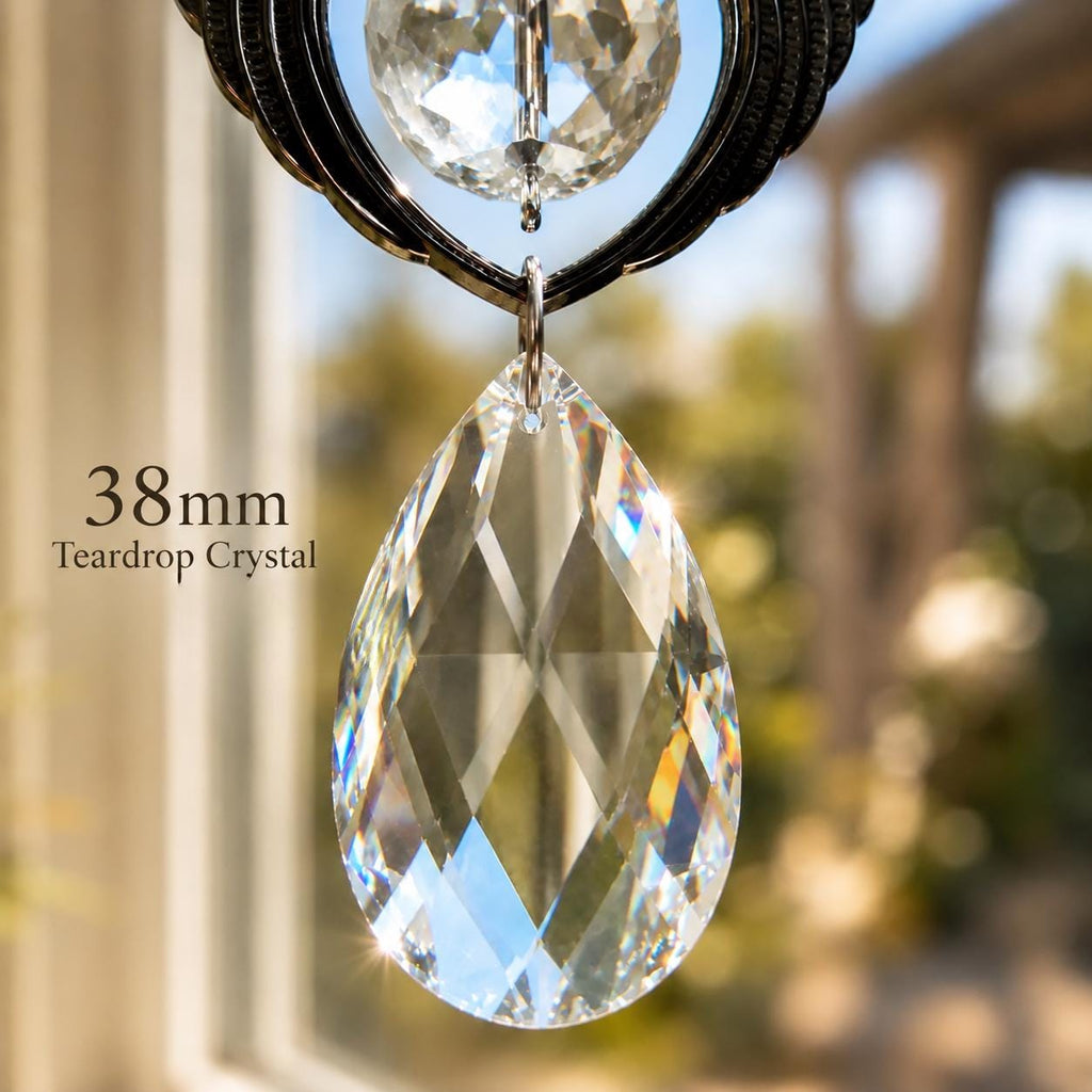Angel Wings Memorial Suncatcher with Stand – Sympathy Gift for Loss of a Loved One
